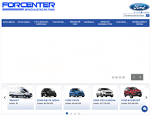 Tablet Screenshot of forcenter.cl